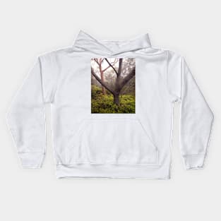 Trees in Mist Kids Hoodie